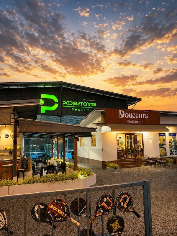 Clubhouse at Padel Tennis Phuket
